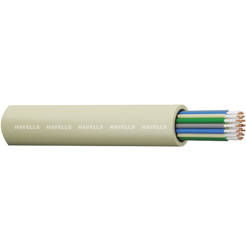 Havells 4 Pair Unarmoured 0.4 mm ATC Telecom Switch Board Cable, 180 mtr